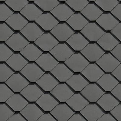  无缝灰色别墅建筑屋顶中式仿古石板瓦片 