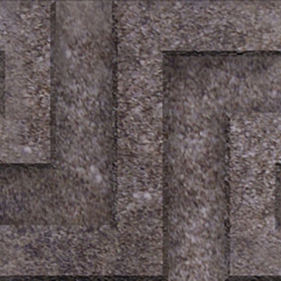  现代新中式腰线 灰色石材中式腰线 