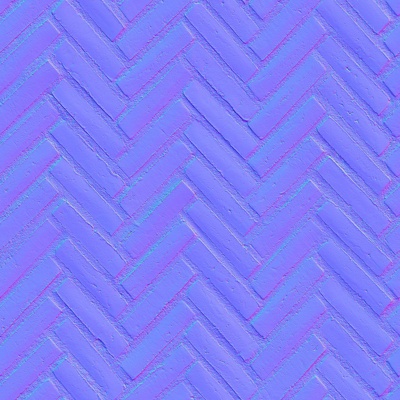  无缝做旧红砖墙面地面 