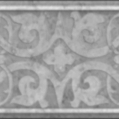  现代新中式腰线 灰色石材中式腰线 