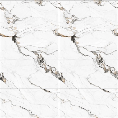  白色大理石拼花 