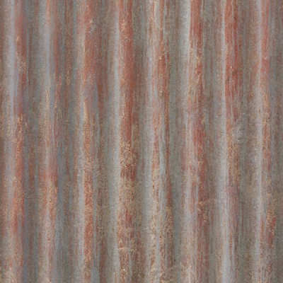  无缝建筑屋顶彩钢金属铁皮波浪瓦片 