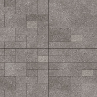  无缝室外拼花水泥地砖贴图 