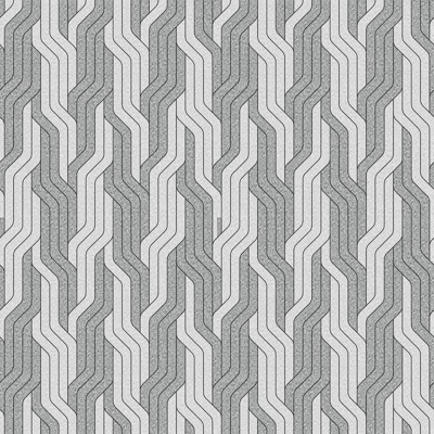  黑白条纹跳色砖广场砖错色路面铺装 