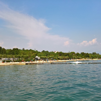  湖面海面景观风景 