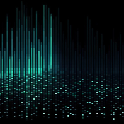  科技感数字屏幕贴图 