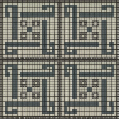  无缝拼花图案马赛克瓷砖石材方格子砖拼花地砖墙砖瓷砖 