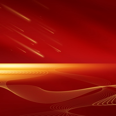  红色科技感屏幕贴图 