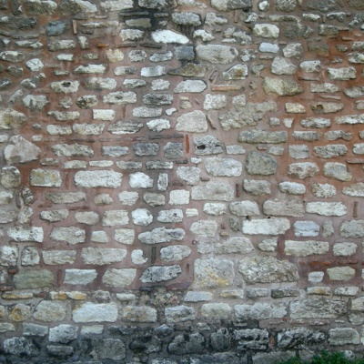  现代新中式其它墙面 灰色做旧石头墙面 外墙 