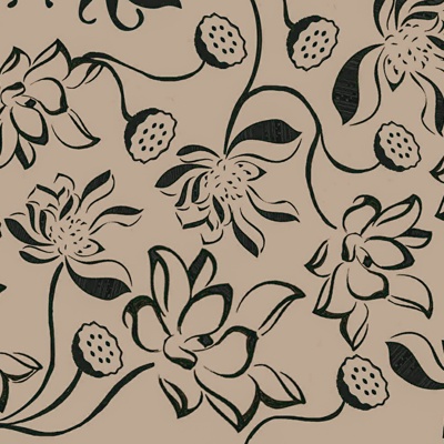  植物花纹图案 壁纸 壁布 印花 