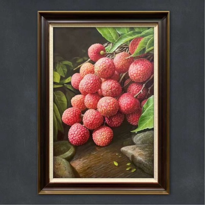  现代奶油复古侘寂风挂画 