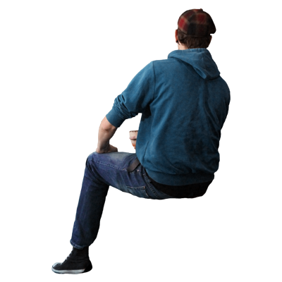  png免抠办公人物 商务人物 时尚休闲人物坐姿人物 