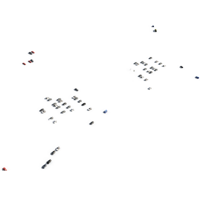  png免抠鸟瞰图用各种车 鸟瞰车 汽车 小轿车 