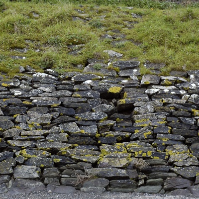  现代新中式其它外墙砖 灰色做旧石头墙面 墙砖 