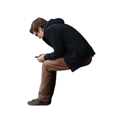  png免抠坐姿人物 办公人物 商务人物 时尚休闲人物 