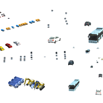  png免抠汽车 各种现代车辆 小轿车 透视车 各角度轿车汽车 