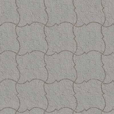  无缝花岗岩石材几何拼花地砖人行道路地面广场铺贴 