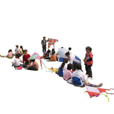  免抠户外游玩人物 草坪上休闲人物 坐姿人物 休闲坐卧草坪的人 