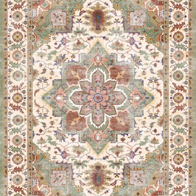  波西米亚风地毯 