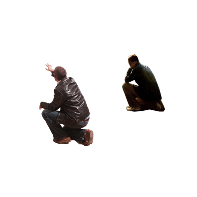  png免抠坐姿人物 办公人物 商务人物 休闲人物 鸟瞰人物 