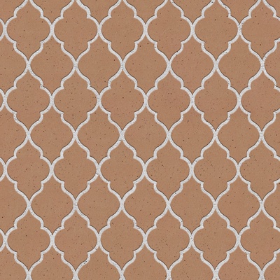  无缝陶瓦几何拼花地砖人行道路地面广场铺贴 