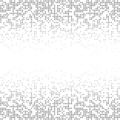  黑白渐变双向三角形金属冲孔铝板穿孔板黑白凹凸贴图 