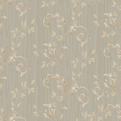  无缝现代欧式植物花纹图案墙纸壁纸壁布 