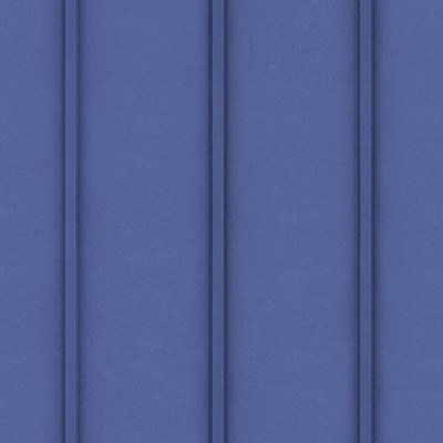  无缝蓝色建筑屋顶彩钢金属铁皮波浪瓦片 