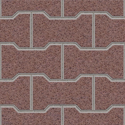  无缝大理石石材拼花地砖人行道路地面广场铺贴 