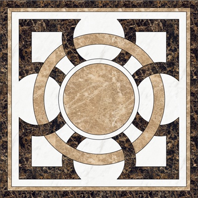  欧式石材拼花 大理石拼花 瓷砖地面 