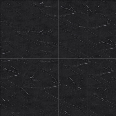  无缝现代黑色大理石石材几何拼接拼花图案瓷砖地砖墙砖 