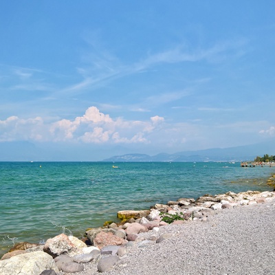  湖面海面景观风景 