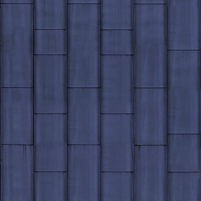  无缝建筑屋顶彩钢金属铁皮波浪瓦片 