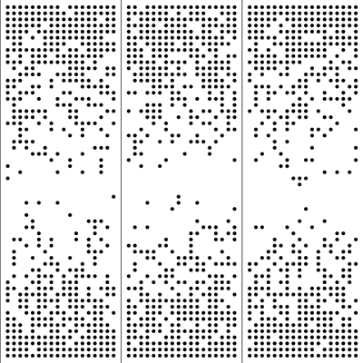  穿孔板 圆形金属穿孔板 黑白渐变冲孔板 渐变穿孔金属板 黑 