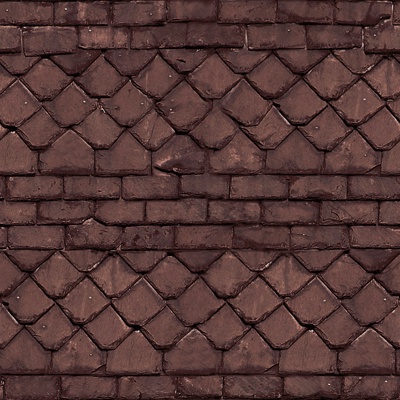  无缝别墅建筑屋顶中式仿古石板瓦片 