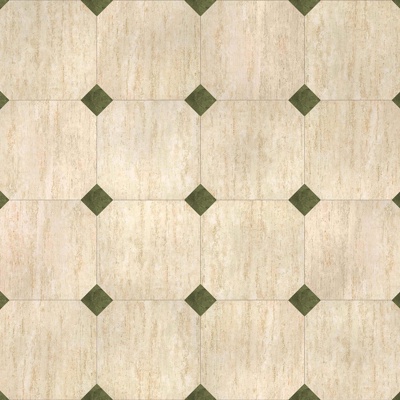  无缝现代黄色洞石大理石石材几何拼接拼花图案瓷砖地砖墙砖 