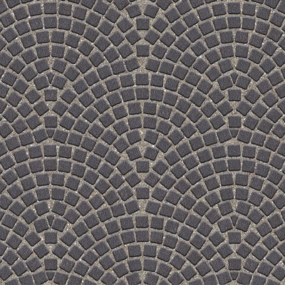  无缝灰色方形拼花地砖人行道路地面街道广场铺贴 