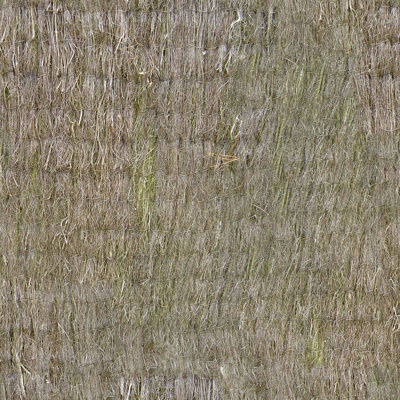  无缝干枯干草稻草茅草屋顶墙面 