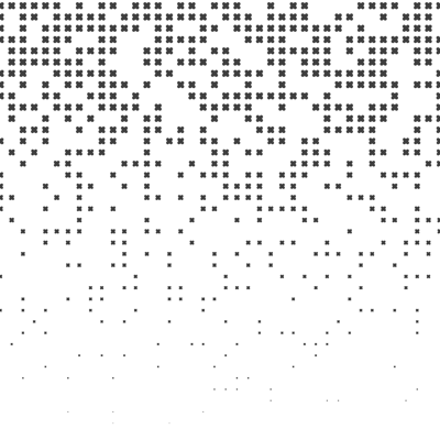  黑白渐变金属铝板 穿孔板 