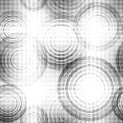  圆形曲线渐变金属穿孔板 渐变穿孔板 