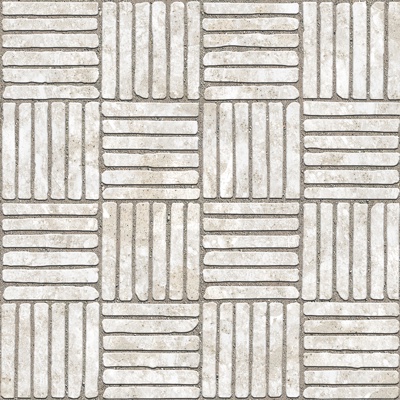  无缝拼花水泥地砖人行道路地面广场铺贴 