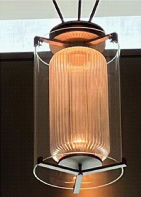 艺术壁灯三视图cad施工图