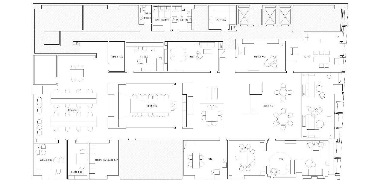 1000㎡香港御风者会所构色琚宾