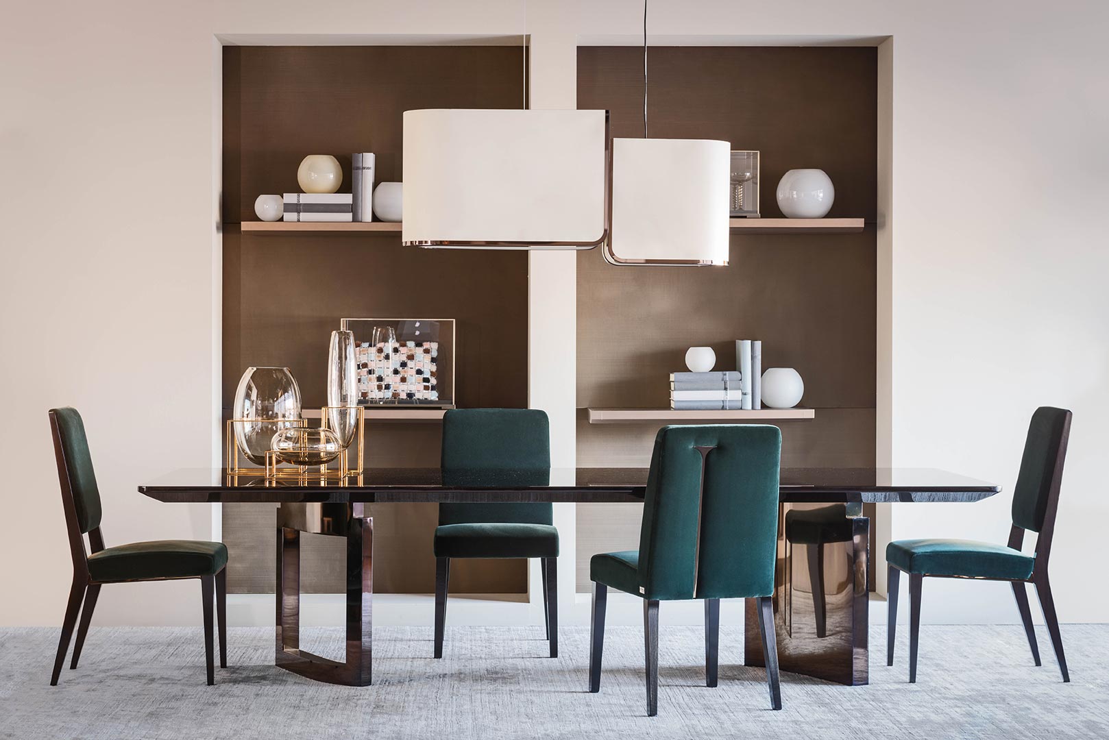 fendi casa品牌 现代餐桌椅