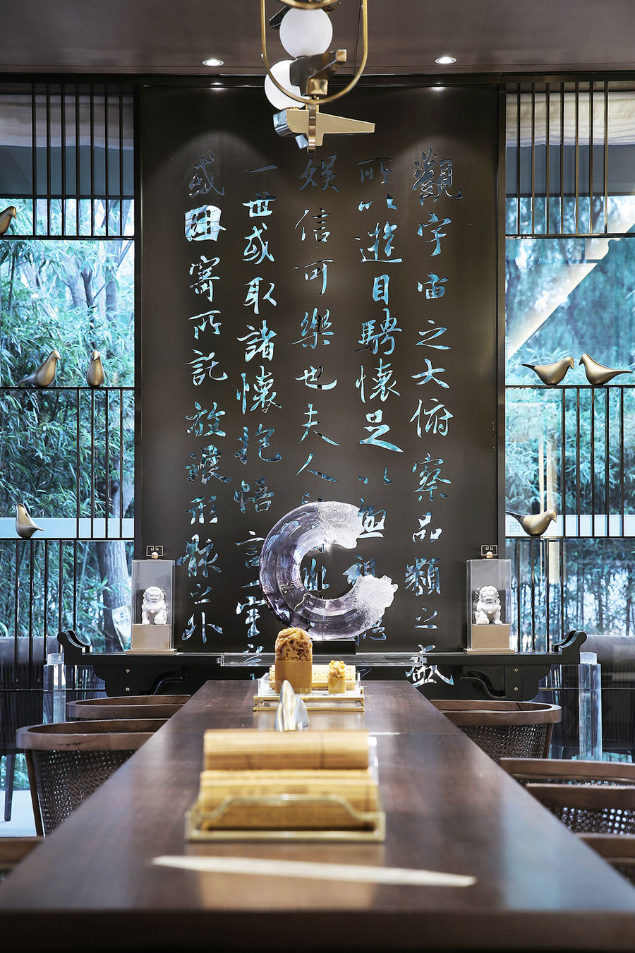 天鼓装饰设计 | 600㎡亿城燕西书院