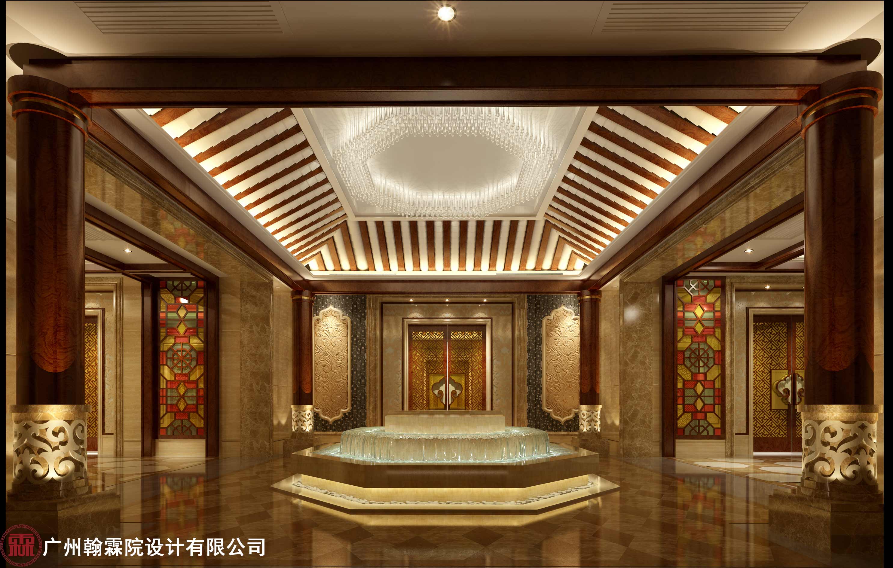 四合院大厅2