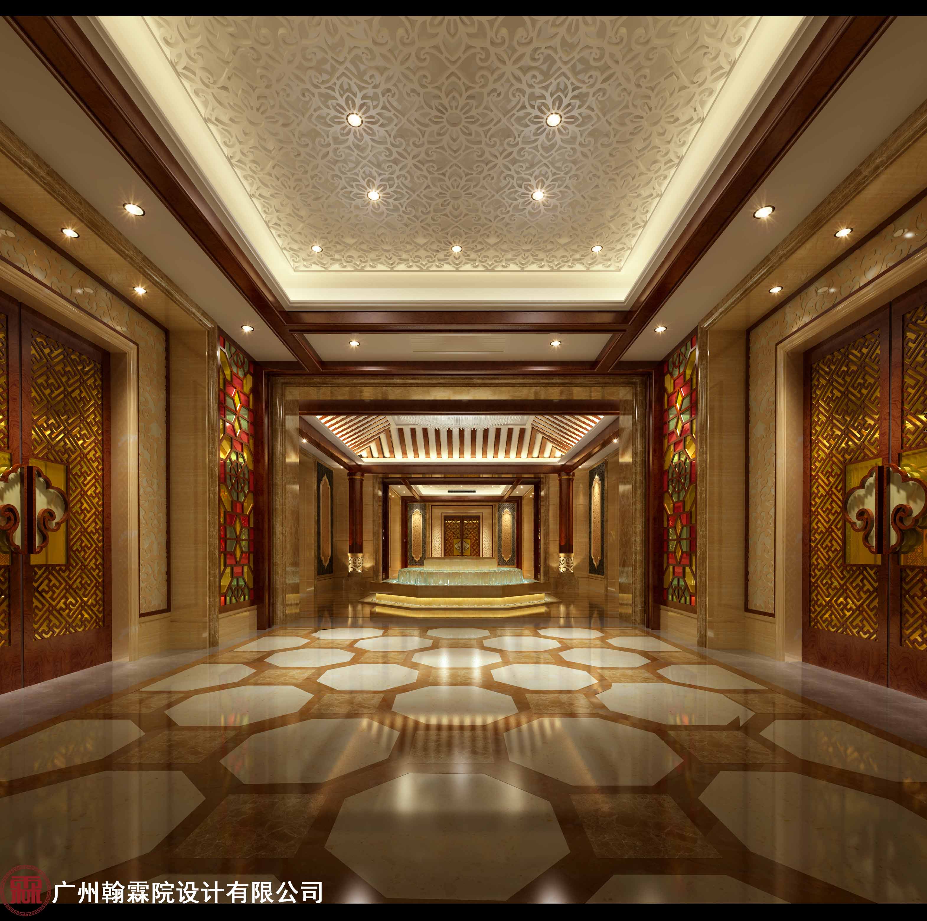 四合院大厅1