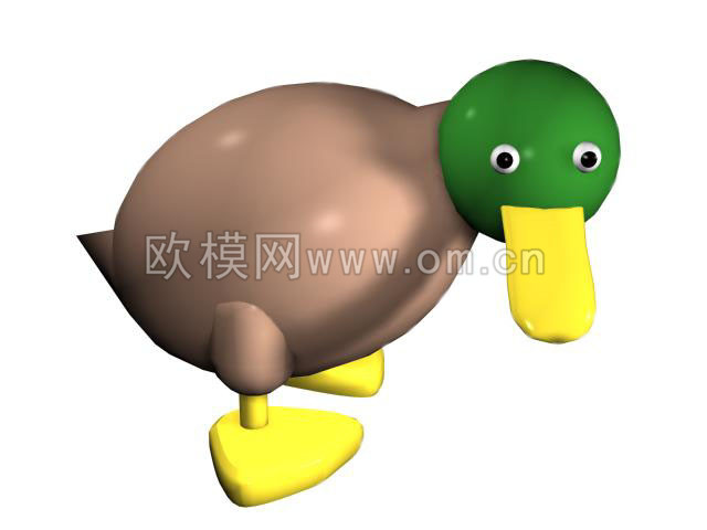 儿童玩具摆件 小鸭