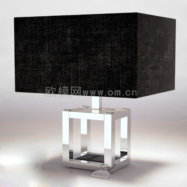 现代金属台灯3D模型免费下载-免费3dmax模型库-欧模网