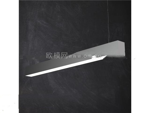 现代条形吊灯3d模型免费下载-免费3dmax模型库-欧模网